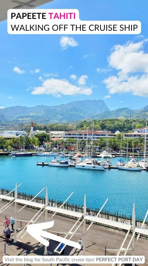 where do cruise ships dock in papeete cruise port