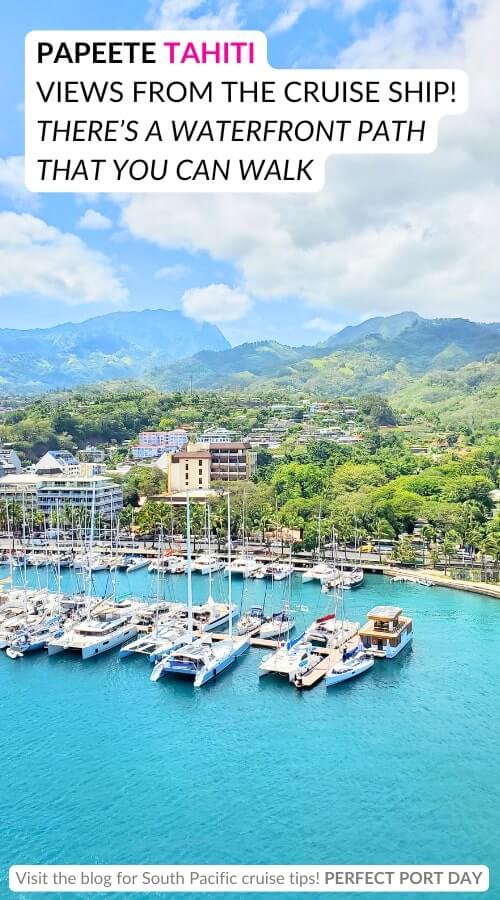 where do cruise ships dock in papeete cruise port