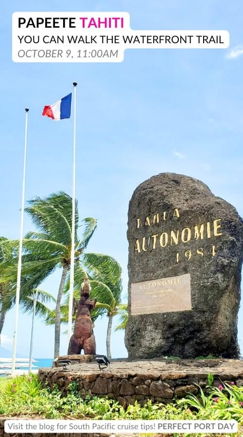 walking in papeete: papeete waterfront